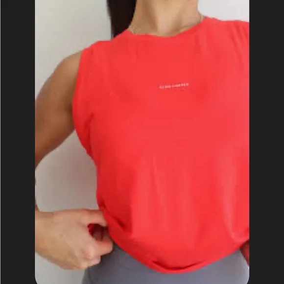 Cleo Harper Drift Tank Red Small New SOLD OUT - Picture 1 of 6